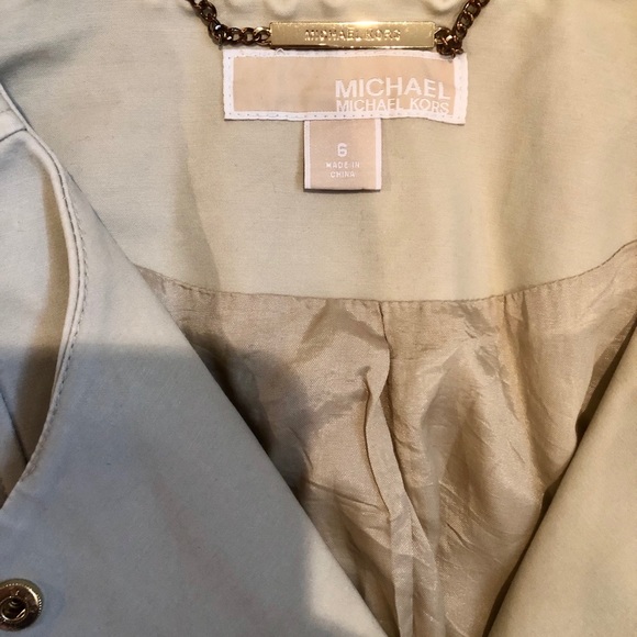 Michael Kors tan belted coat - Picture 5 of 5